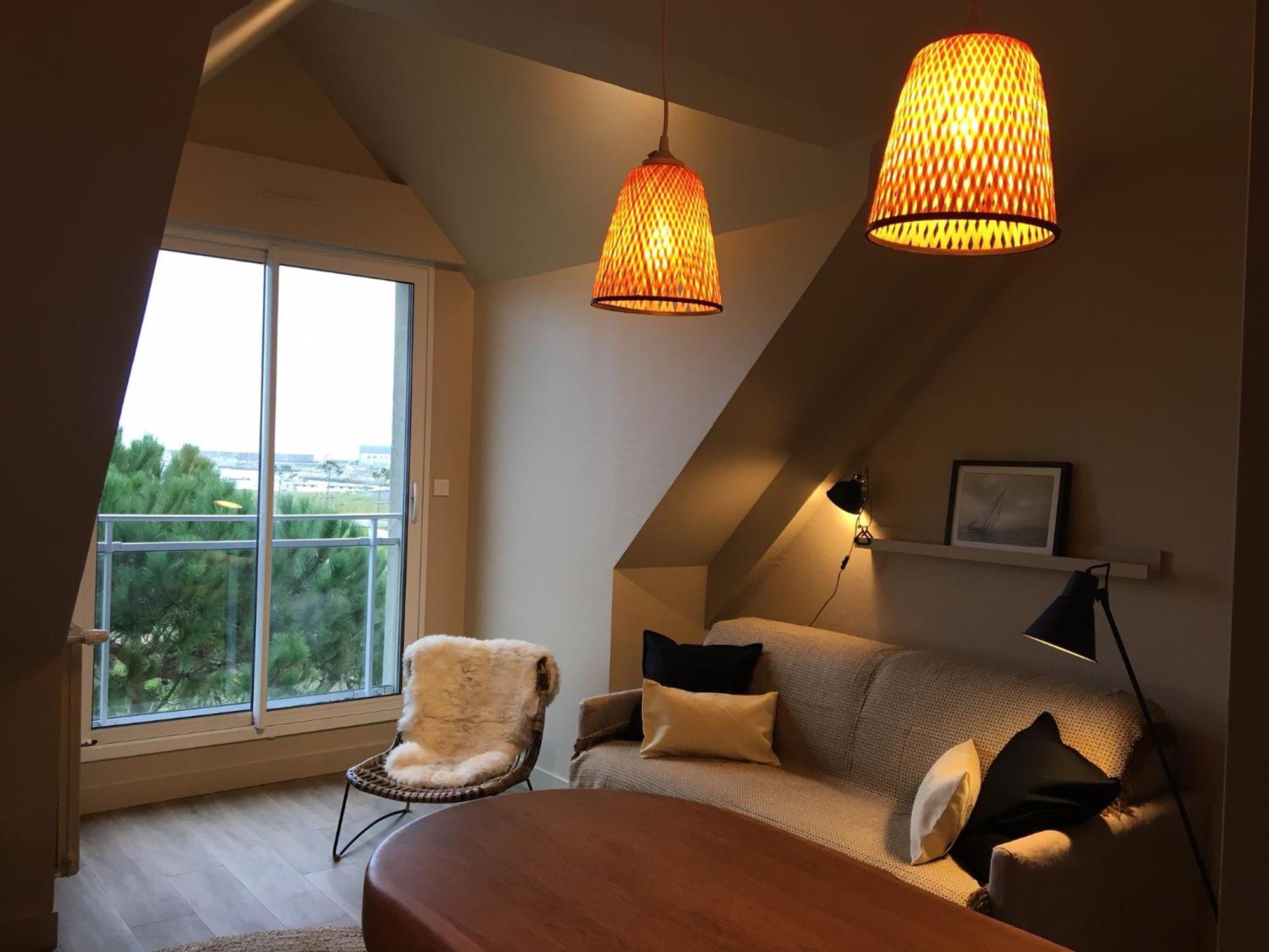 Appart-Studios Vue Mer Panoramique St Guenole Cote Mer Penmarcʼh 部屋 写真
